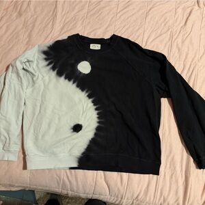 Electric & Rose Black and White Yin Yang Sweatshirt